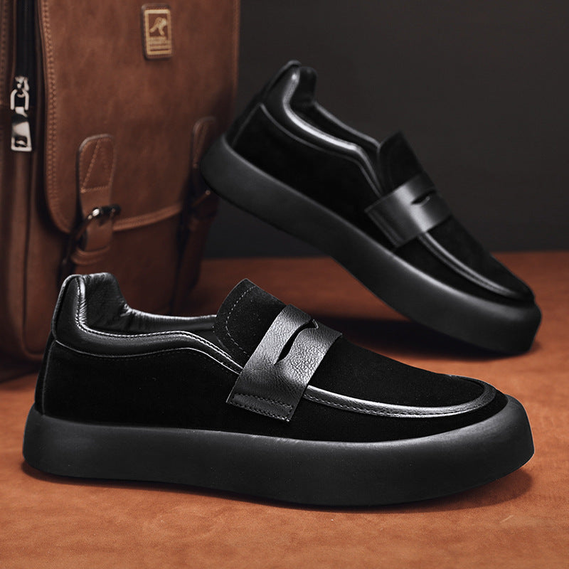 Men's Slip On Thick Sole Anti-slip Shoes