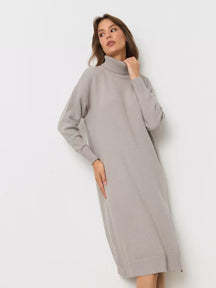 Simple Mid-length Straight Dress