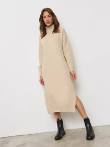 Simple Mid-length Straight Dress